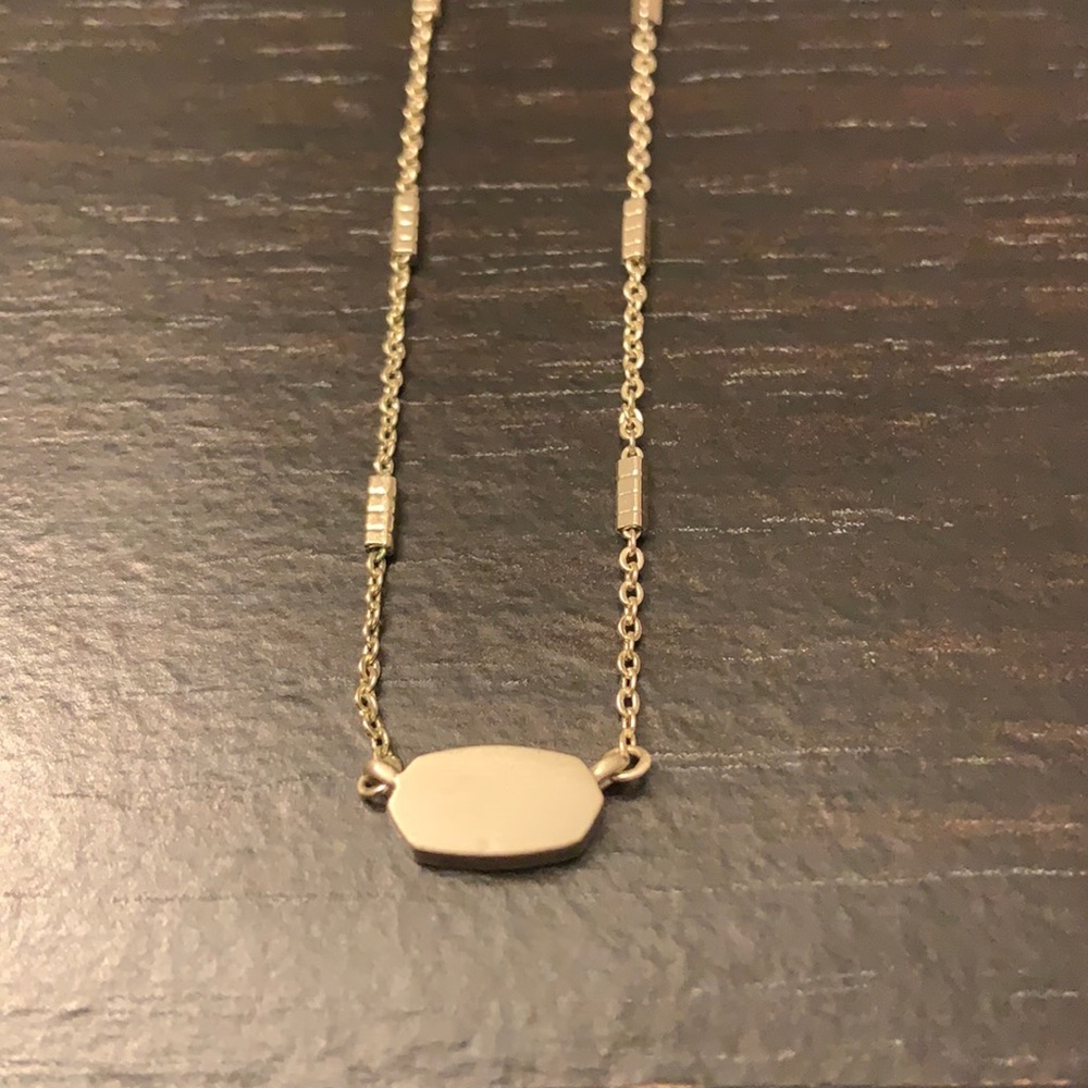 Fern Pendant Necklace in Gold